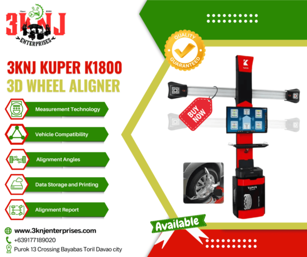 K1800 3D Wheel Aligner Davao