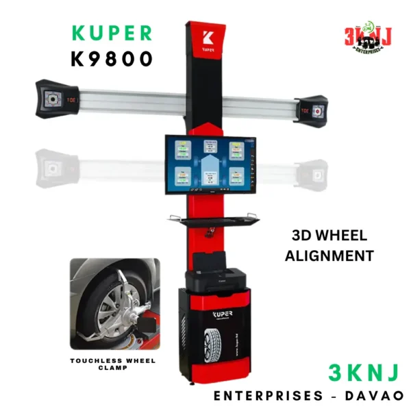 Kuper K9800 3D Wheel Aligner Davao