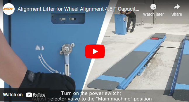 Scissor Lift Table Install - U-E35 Scissor